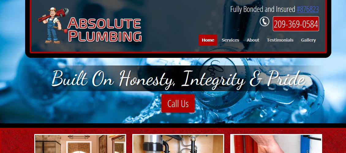 Absolute Plumbing Stockton CA Reviews, Services and Prices