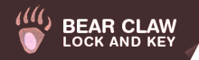 Bear Claw Lock Key 