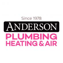 anderson plumbing heating air water heater installation 