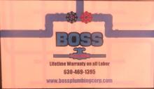 boss plumbing corp 