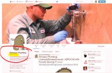 dinosaur plumbing 