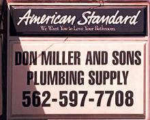 don miller sons plumbing supplies 