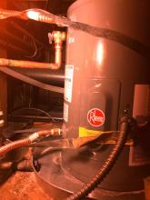 drain man plumbing sink installation 