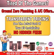ground zero plumbing ac pipe repair 