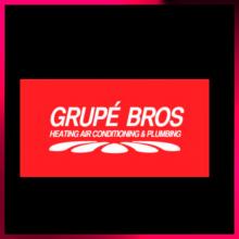 grupe bros heating ac plumbing drain installation 