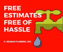 h neuman plumbing pipe repair 