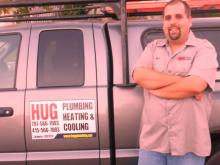 hug plumbing heating and cooling faucet installation 