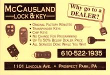 mccausland lock service commercial security 