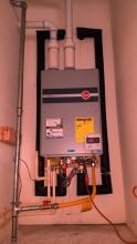 perfect tankless plumbing sink installation 