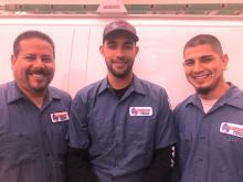 plumbing tech gas line services 