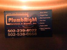 plumbright services rooter 