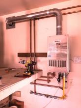 r j plumbing faucet installation 