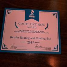 reeder heating and cooling 