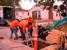 tv plumbing sewer 
