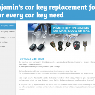 Benjamin's Car Key Replacement