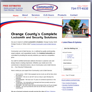 Community Lock & Safe Service