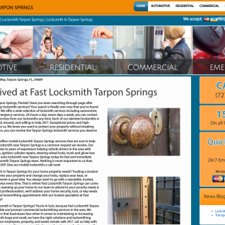 Fast Locksmith Tarpon Springs