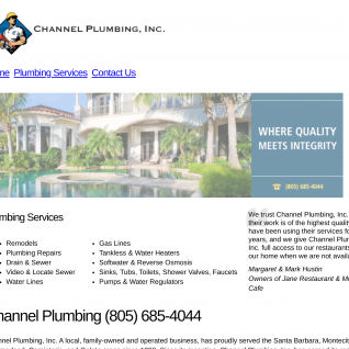 Channel Plumbing