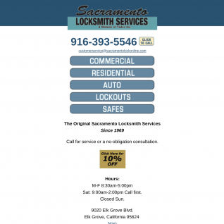 Sacramento Locksmith Services
