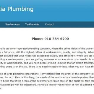 AJ Plescia Plumbing