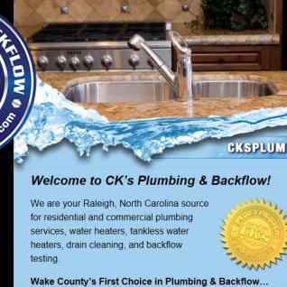 CK's Plumbing & Backflow