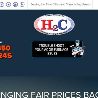 H2C Heating, Cooling and Plumbing