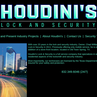 Houdini's Lock and Security
