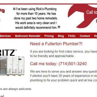 Rick's Plumbing