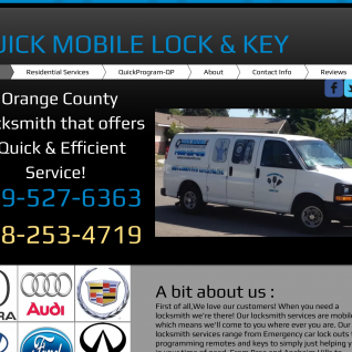 Quick Mobile Lock and Key